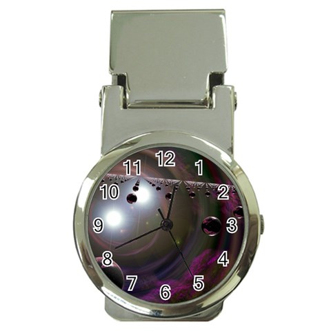 wallpaper_lattice Money Clip Watch from ArtsNow.com Front