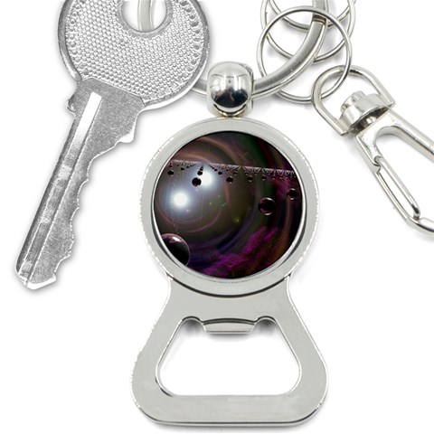 wallpaper_lattice Bottle Opener Key Chain from ArtsNow.com Front