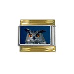 www_pics_am-birds207 Gold Trim Italian Charm (9mm)