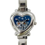 www_pics_am-birds207 Heart Italian Charm Watch