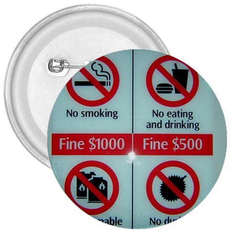 Subway_sign 3  Button from ArtsNow.com Front
