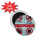 Subway_sign 1.75  Magnet (100 pack) 