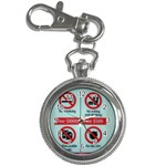 Subway_sign Key Chain Watch