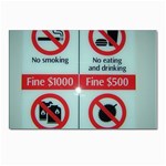 Subway_sign Postcard 4 x 6  (Pkg of 10)