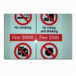 Subway_sign Postcards 5  x 7  (Pkg of 10)