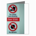 Subway_sign Greeting Cards (Pkg of 8)