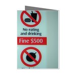 Subway_sign Mini Greeting Cards (Pkg of 8)