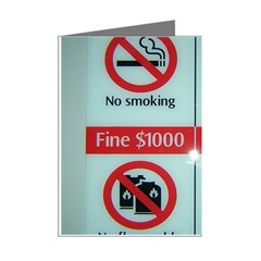 Subway_sign Mini Greeting Cards (Pkg of 8) from ArtsNow.com Right