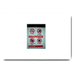 Subway_sign Large Doormat
