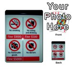 Subway_sign Multi-purpose Cards (Rectangle)