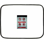Subway_sign Mini Fleece Blanket(Two Sides)