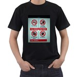 Subway_sign Black T-Shirt