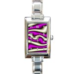 32282-2-317997 Rectangular Italian Charm Watch