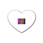 ART-z-100jgp-23302 Rubber Coaster (Heart)