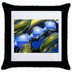 bluegold01b-709182 Throw Pillow Case (Black)