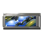 bluegold01b-709182 Superlink Italian Charm (9mm)