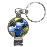 bluegold01b-709182 Nail Clippers Key Chain