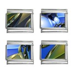 bluegold01b-709182 9mm Italian Charm (4 pack)
