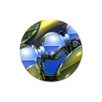 bluegold01b-709182 Magnet 3  (Round)