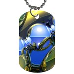 bluegold01b-709182 Dog Tag (Two Sides)