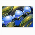bluegold01b-709182 Postcard 4 x 6  (Pkg of 10)
