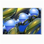 bluegold01b-709182 Postcards 5  x 7  (Pkg of 10)