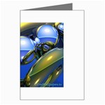 bluegold01b-709182 Greeting Card