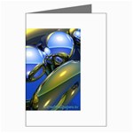 bluegold01b-709182 Greeting Cards (Pkg of 8)