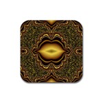 brown_fantasy-958468 Rubber Coaster (Square)