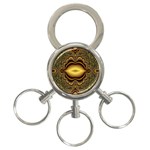 brown_fantasy-958468 3-Ring Key Chain