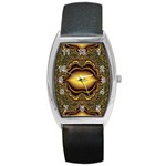 brown_fantasy-958468 Barrel Style Metal Watch