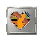 colordesign-391598 Mega Link Heart Italian Charm (18mm)