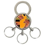 colordesign-391598 3-Ring Key Chain