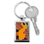 colordesign-391598 Key Chain (Rectangle)