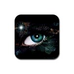 eye-538468 Rubber Square Coaster (4 pack)