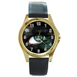 eye-538468 Round Gold Metal Watch