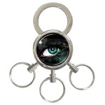 eye-538468 3-Ring Key Chain