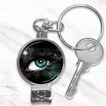 eye-538468 Nail Clippers Key Chain