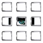 eye-538468 Mega Link Italian Charm (9 pack)