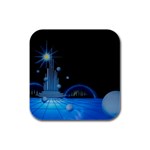futur2-630637 Rubber Square Coaster (4 pack)