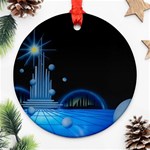 futur2-630637 Round Ornament (Two Sides)