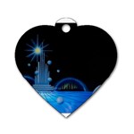 futur2-630637 Dog Tag Heart (Two Sides)