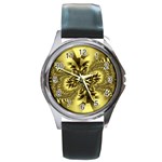 gold-260221 Round Metal Watch