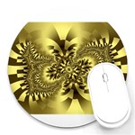 gold-260221 Round Mousepad