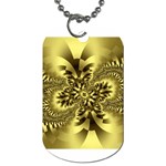 gold-260221 Dog Tag (One Side)