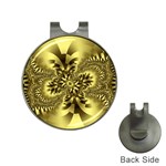 gold-260221 Golf Ball Marker Hat Clip