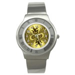 gold-260221 Stainless Steel Watch