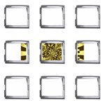 gold-260221 Mega Link Italian Charm (9 pack)