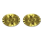 gold-260221 Cufflinks (Oval)