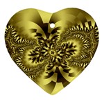 gold-260221 Heart Ornament (Two Sides)
